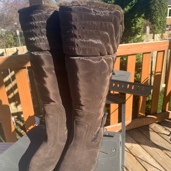 Pajard nylon brown boots - Picture 2 of 5